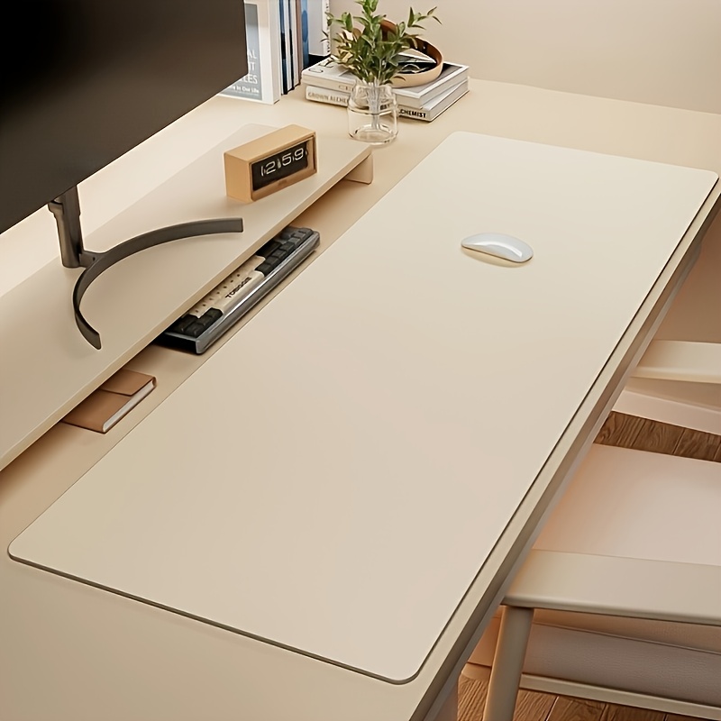 Desk Mat Leather - 1PCS Large PU Leather Mouse Mat,