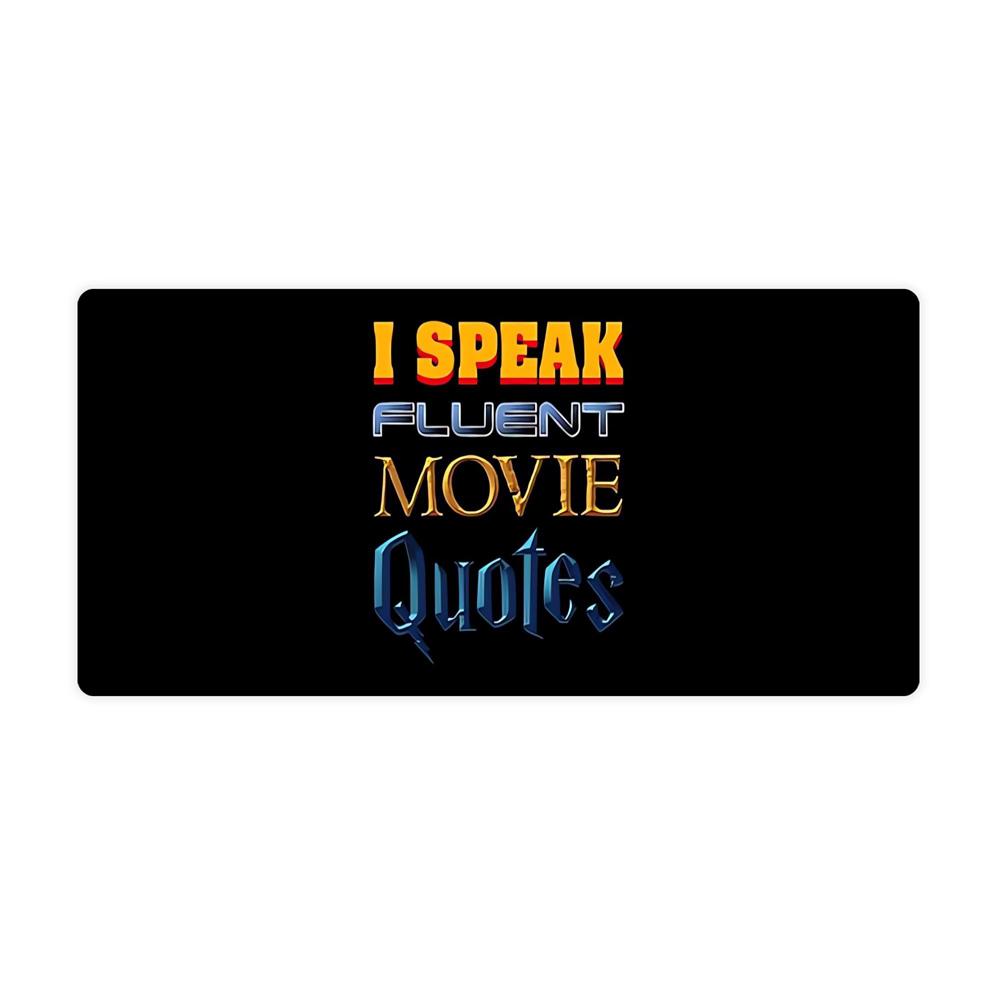 Home Office Freelancer - I Can Speak Movie Lines Desk