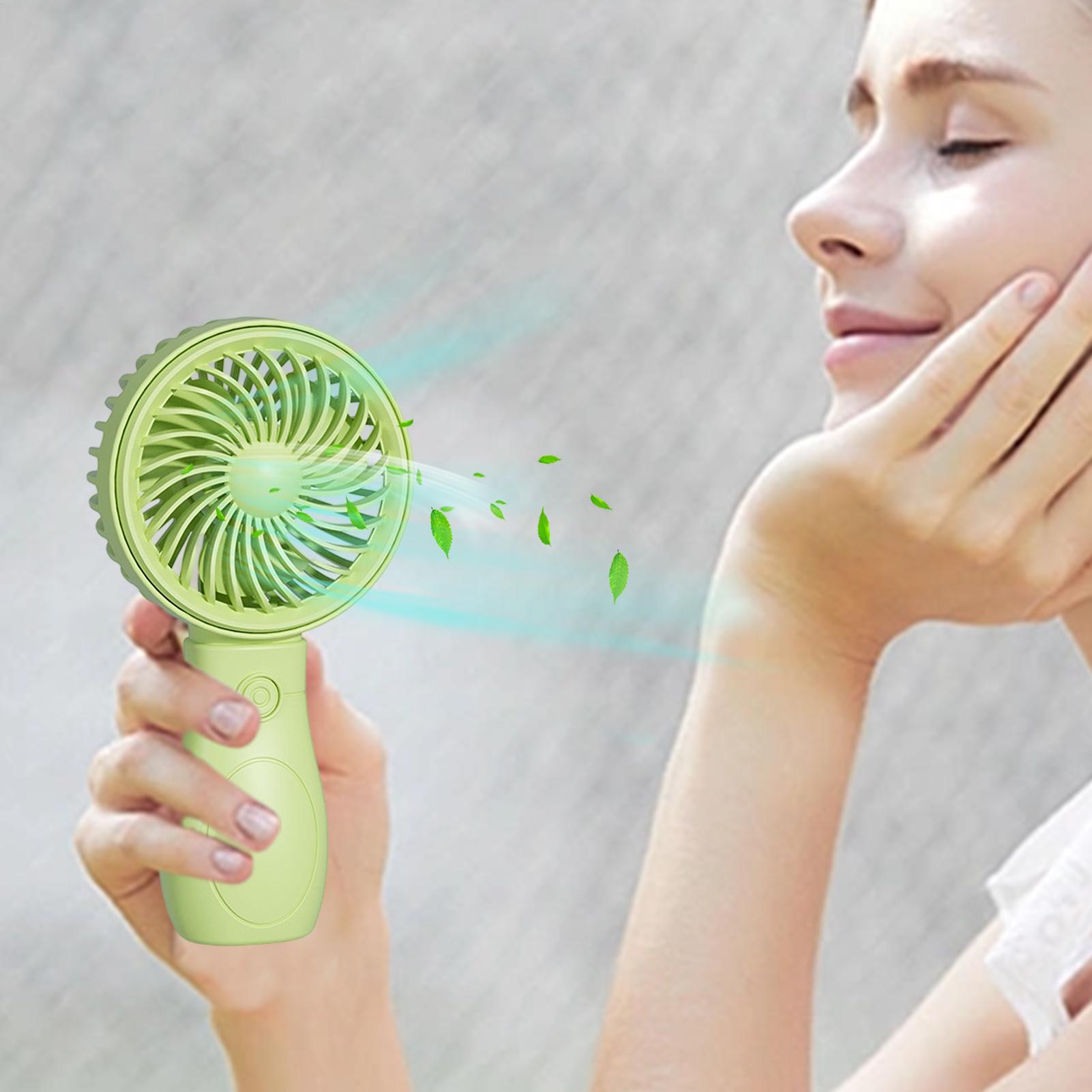 Usb Desk Fan - Mini Fan Portable Handheld Fan USB