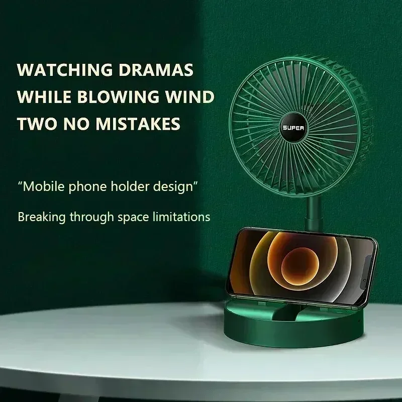 Adjustable Folding USB Fan Min - đánh giá và giá Usb Desk Fan
