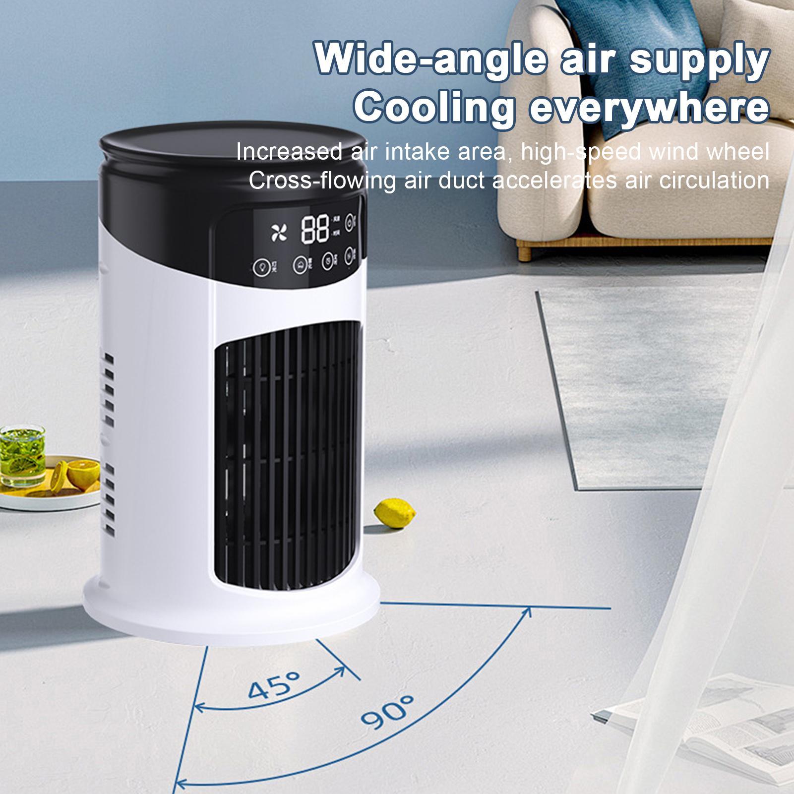 Portable Air Conditioner Fan 6 - đánh giá và giá Usb Desk Fan