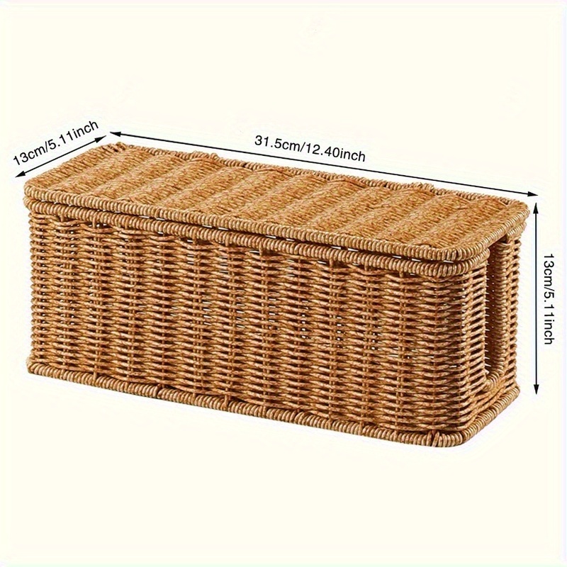 Handcrafted Rattan Cable Manag - đánh giá và giá Cable Management Box