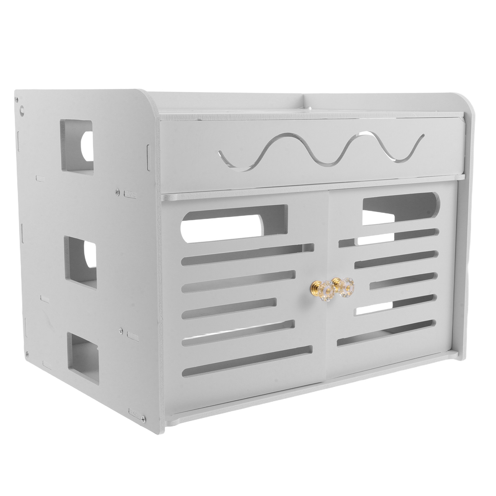 3 Layers WiFi Router Storage B - đánh giá và giá Cable Management Box