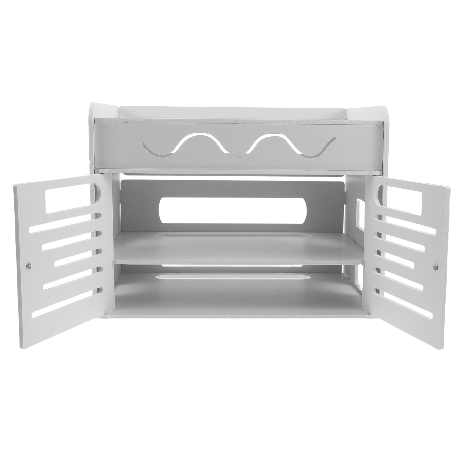 3 Layers WiFi Router Storage B - đánh giá và giá Cable Management Box