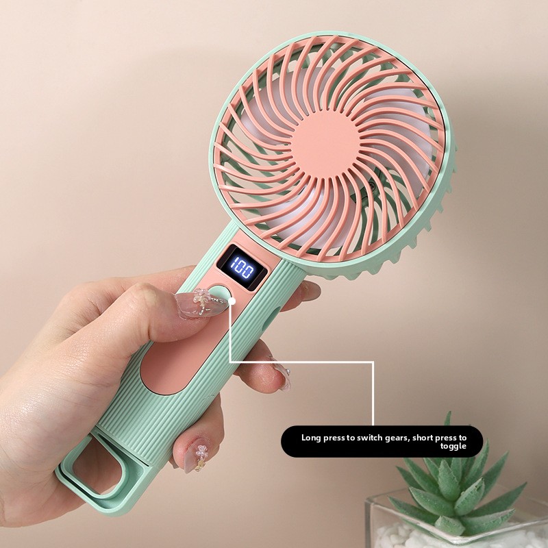 Mini Handheld Fan with Digital - đánh giá và giá Usb Desk Fan