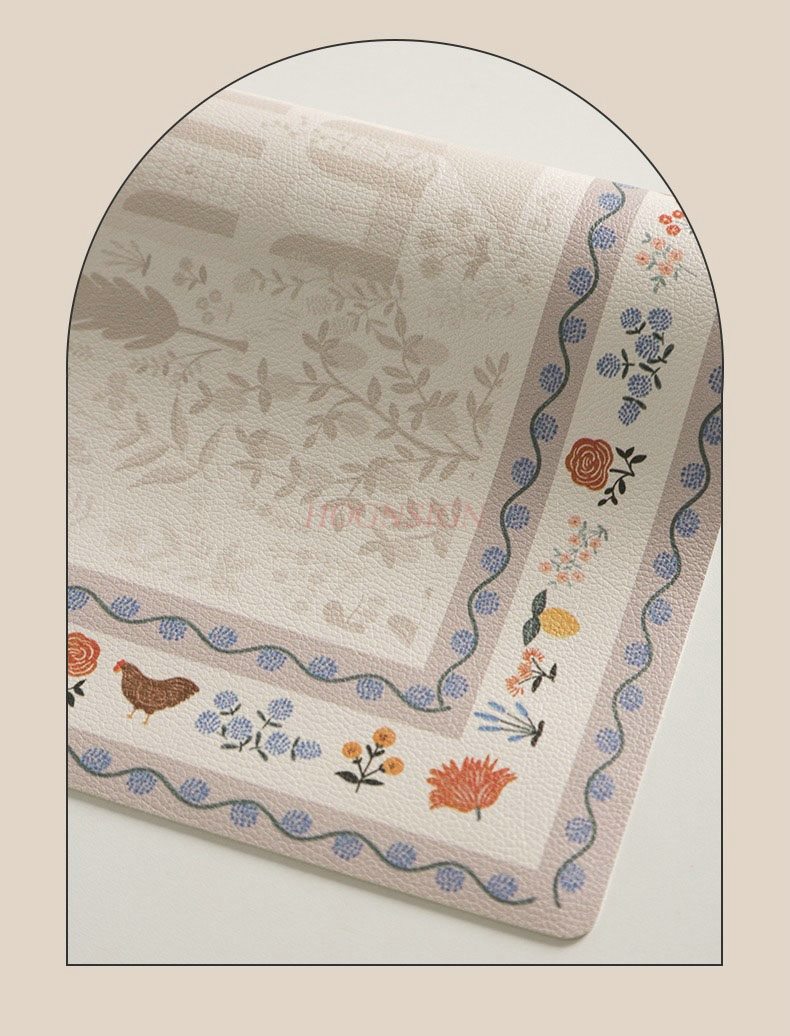 1pcs Middle aged pastoral leat - đánh giá và giá Desk Mat Leather