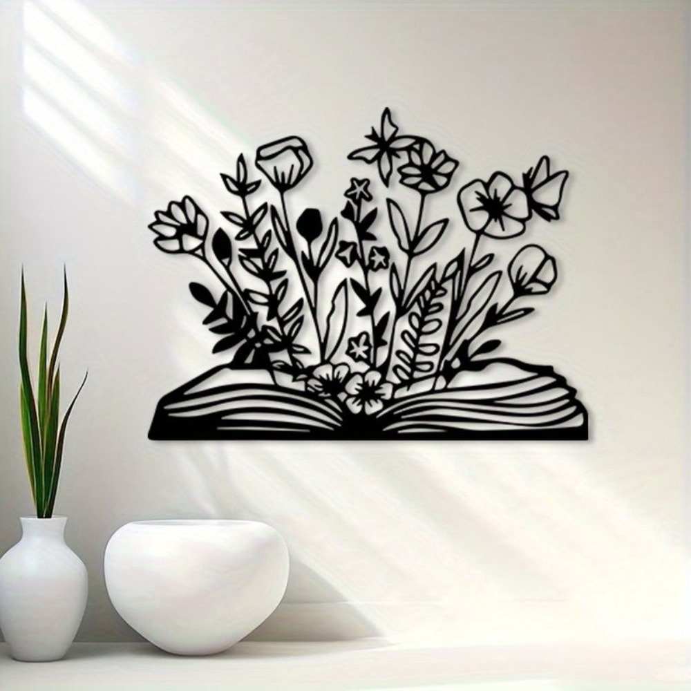 Wrought Iron Wall Art Metal Re - đánh giá và giá Home Office With Library