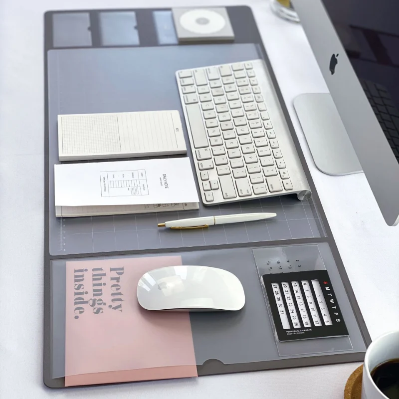 Portable Memo Pad Large Mouse  - đánh giá và giá Desk Mat Leather