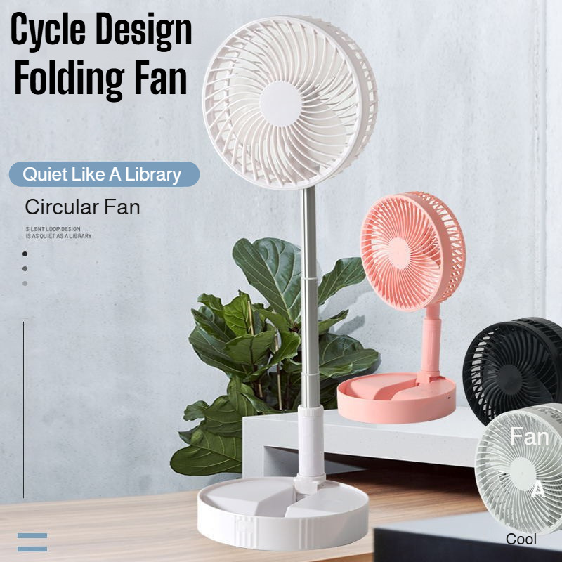 Retractable Fan Portable Mini  - đánh giá và giá Usb Desk Fan