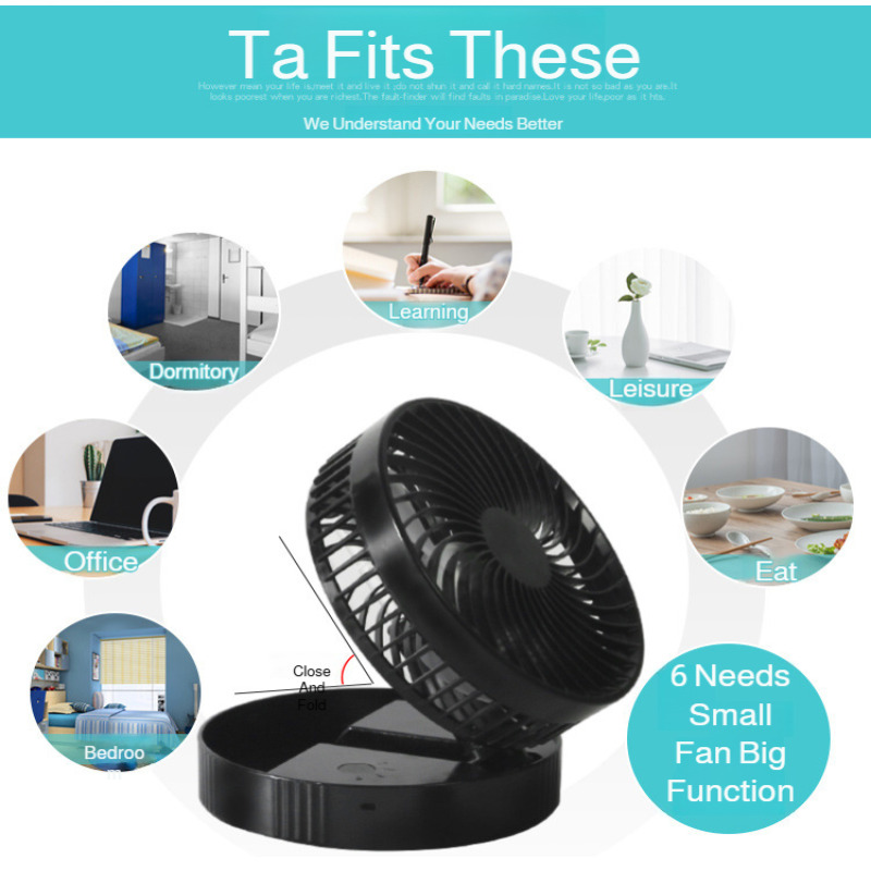Retractable Fan Portable Mini  - đánh giá và giá Usb Desk Fan