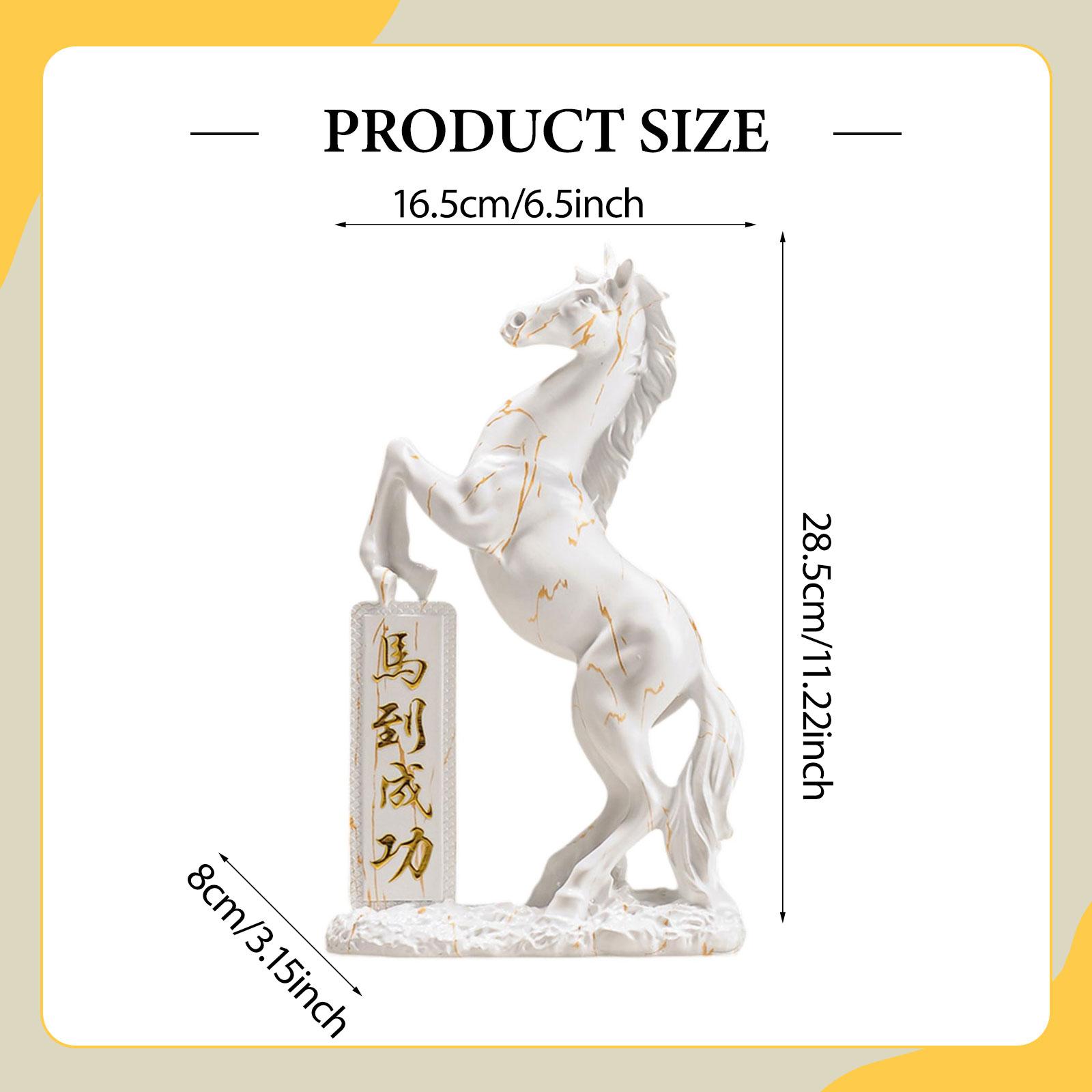 Horse Statue Resin Decoration  - đánh giá và giá Home Office Representative