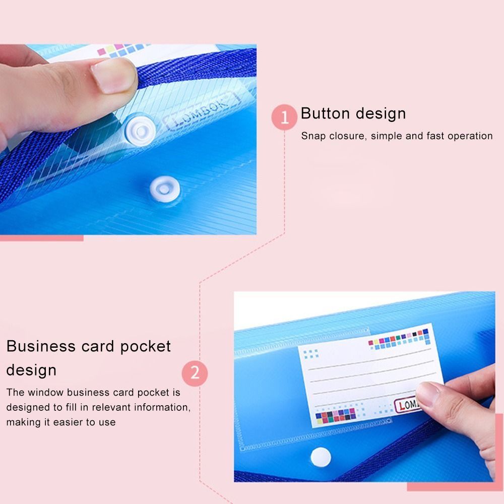 1-10PCS Waterproof A4 A5 Snap  - đánh giá và giá Home Office Freelancer