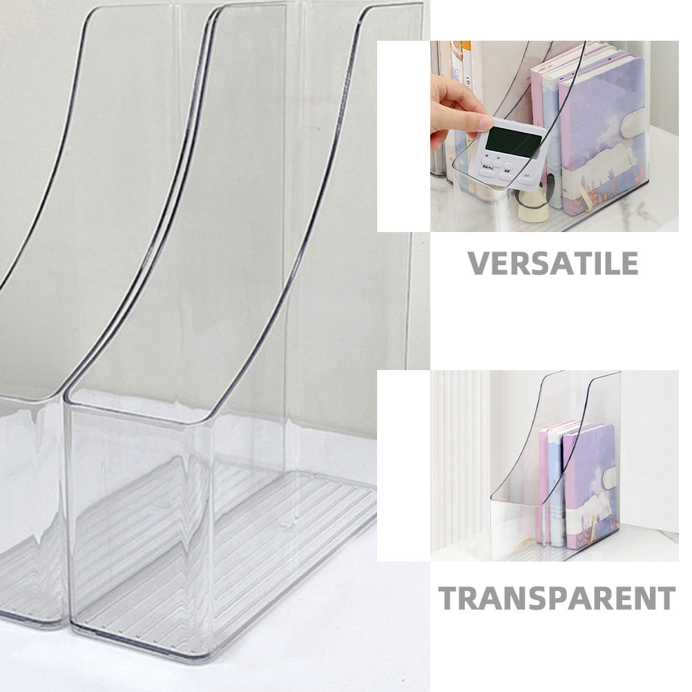 2Pcs Transparent File Organize - đánh giá và giá Home Office With Library