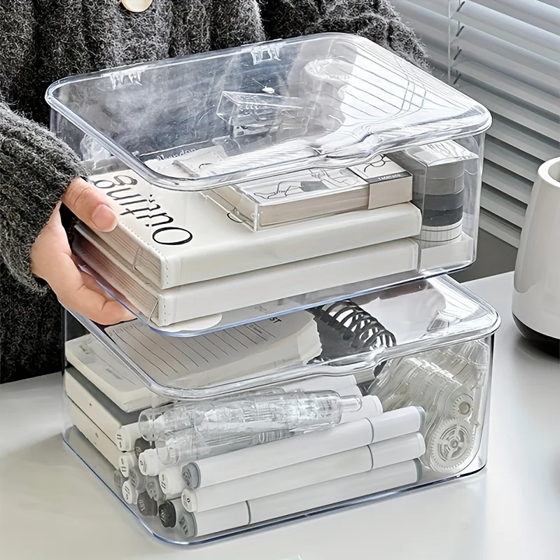 Acrylic Clear Storage Organize - đánh giá và giá Home Office Freelancer