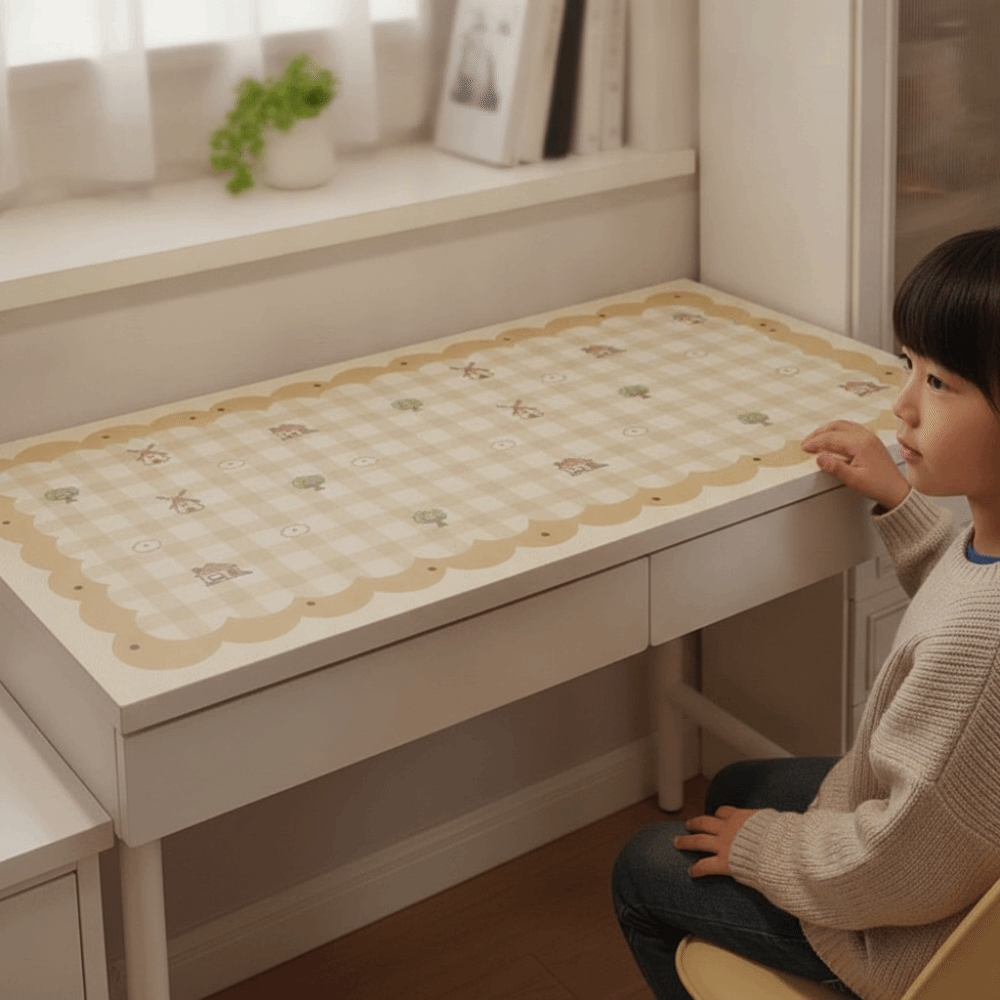 Study Cushion Cartoon Desk Mat - đánh giá và giá Desk Mat Leather