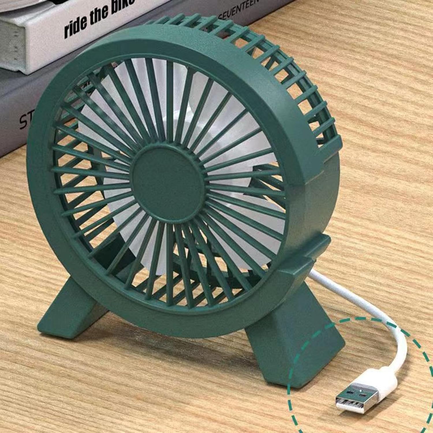 Mini USB Rechargeable Table Fa - đánh giá và giá Usb Desk Fan