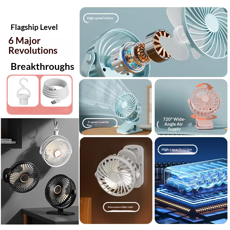 Baby Stroller Fan for Baby Car - đánh giá và giá Usb Desk Fan