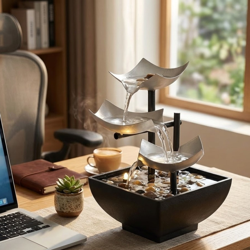 Tabletop Water Fountain Orname - đánh giá và giá Home Office Cozy