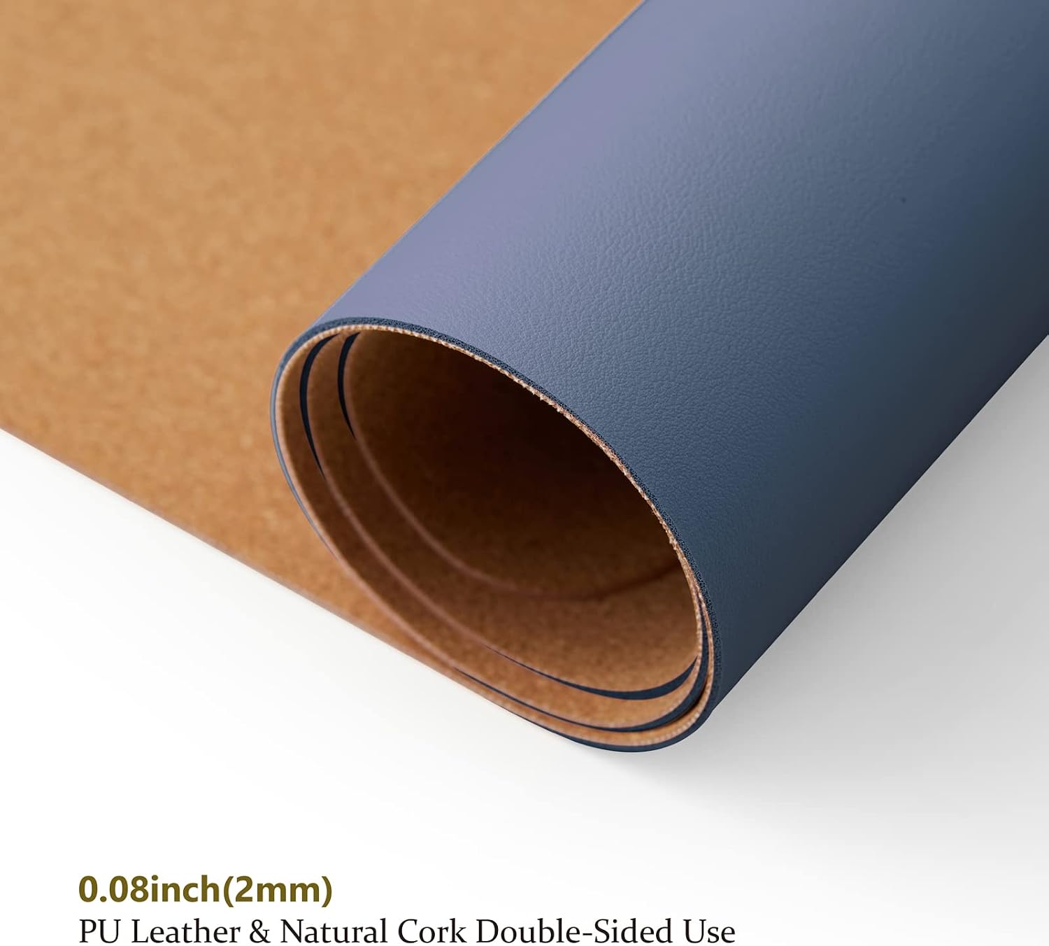 Cork Desk Mat Dual-Sided Desk  - đánh giá và giá Desk Mat Leather