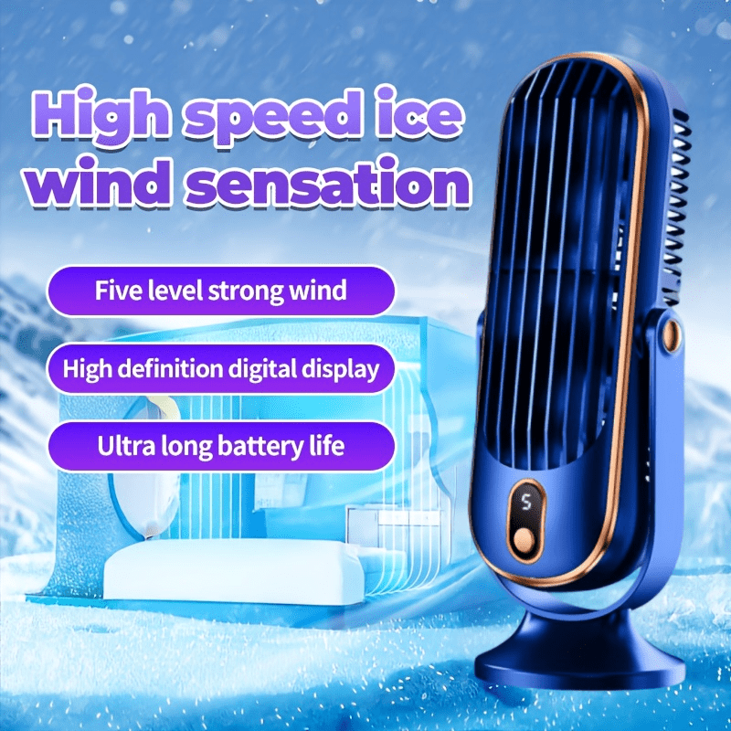 Portable USB Fan | 5 Speeds, 7 - đánh giá và giá Usb Desk Fan