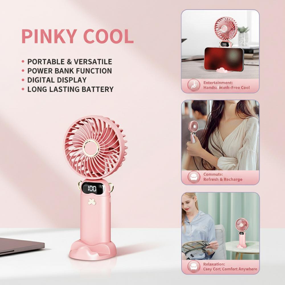 Portable Mini Fan With 6 Speed - đánh giá và giá Usb Desk Fan