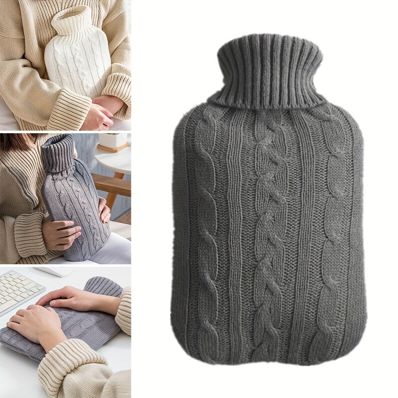 Gray Hot Water Bottle Cover -  - đánh giá và giá Home Office Cozy